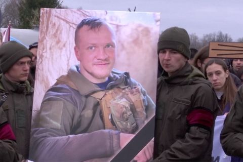 Witalij Merinow: Ukrainische Stadt trauert um gefallenen Kickbox-Weltmeister