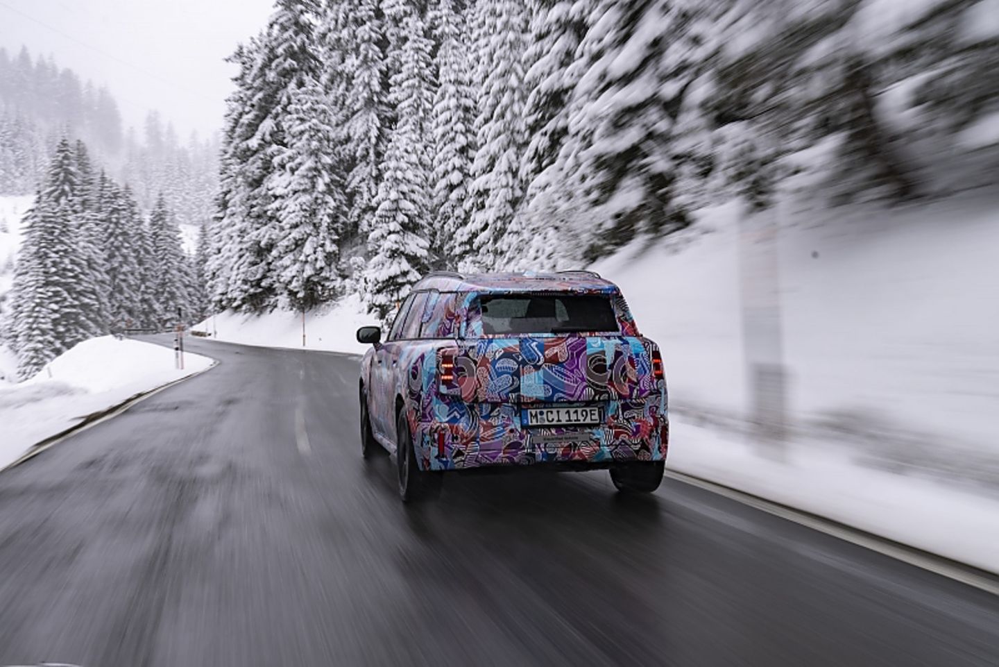 Mini Countryman SE All4 Prototyp
