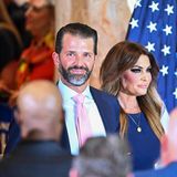 Zu den Gästen in Trumps Anwesen Mar-a-Lago gehörte selbstredend auch Donald Jr. und seine Lebensgefährtin, die ehemalige Fox-Moderatorin Kimberly Guilfoyle 