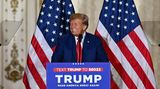 Trump bei seiner Rede in Mar-a-Lago