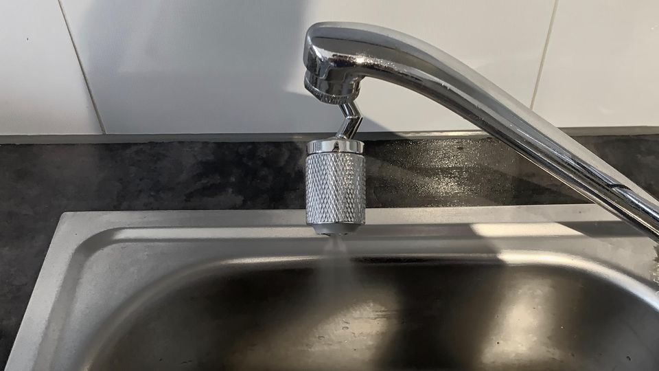 Puregreen 360 jet regulator The spray can hardly be seen. Not enough to wash hands