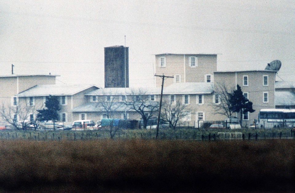 Branch Davidians Mount Carmel Das Anwesen der Branch Davidians Mount Carmel bei Waco in Texas