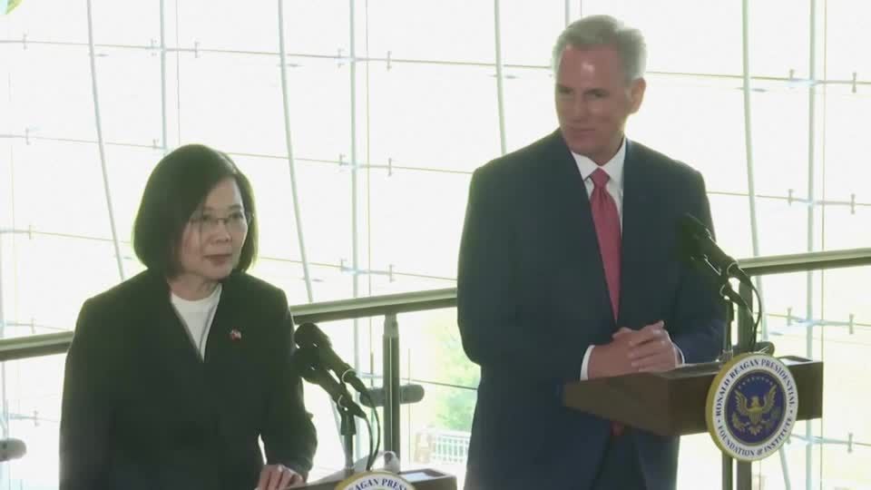 Tsai Ing-Wen: In Kalifornien: Taiwans Präsidentin trifft Vorsitzenden des US-Repräsentantenhauses