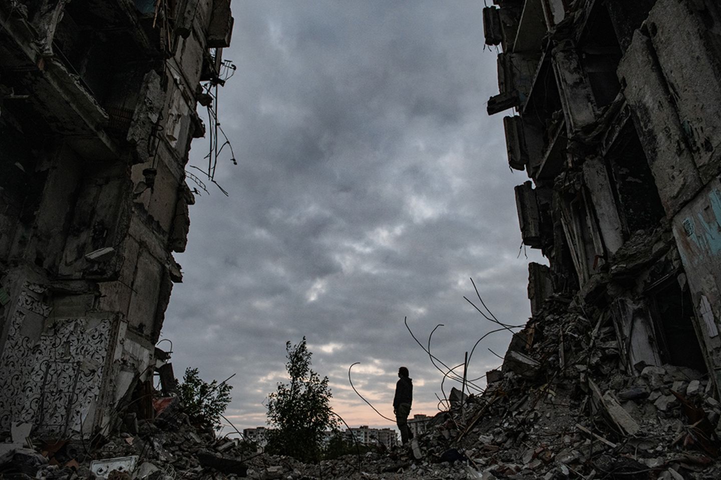 Teenager in der Ukraine: Mariupol