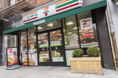 Fassade eines 7-Eleven-Ladens