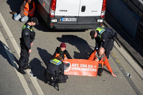 Klimaaktivisten Hamburg