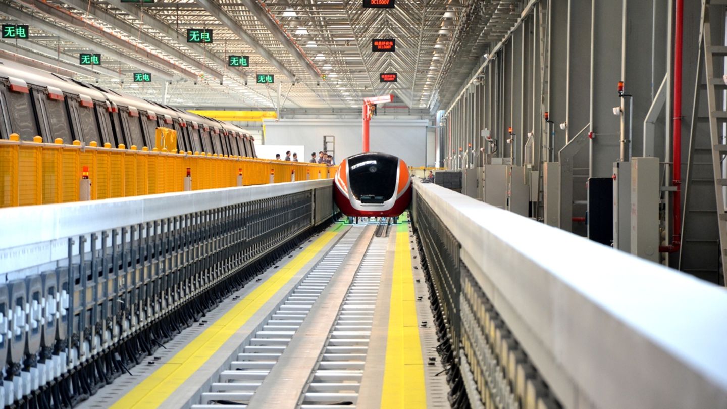 Strom ohne Leitungsverluste ist eine Voraussetzung für die MAGLEV-Technik.