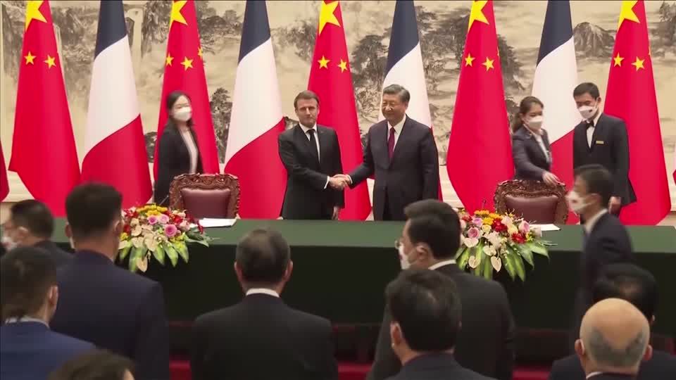 Video: Macron: China soll Russland zum Ende des Krieges in der Ukraine drängen
