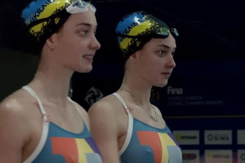 Video: "Wir wollen die Russen nicht bei Wettkämpfen treffen" - ukrainische Synchronschwimmerinnen