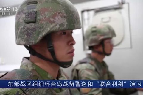 Video: China hält dreitägiges Manöver rund um Taiwan ab