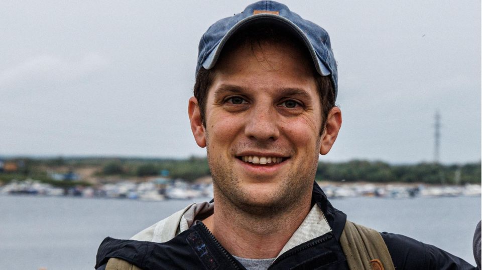 Der in Russland angeklagte Evan Gershkovich lächelt auf einem Bild von 2021