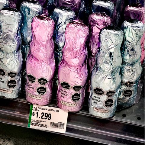 Chile: Schokohasen im "Jumbo" Supermarkt