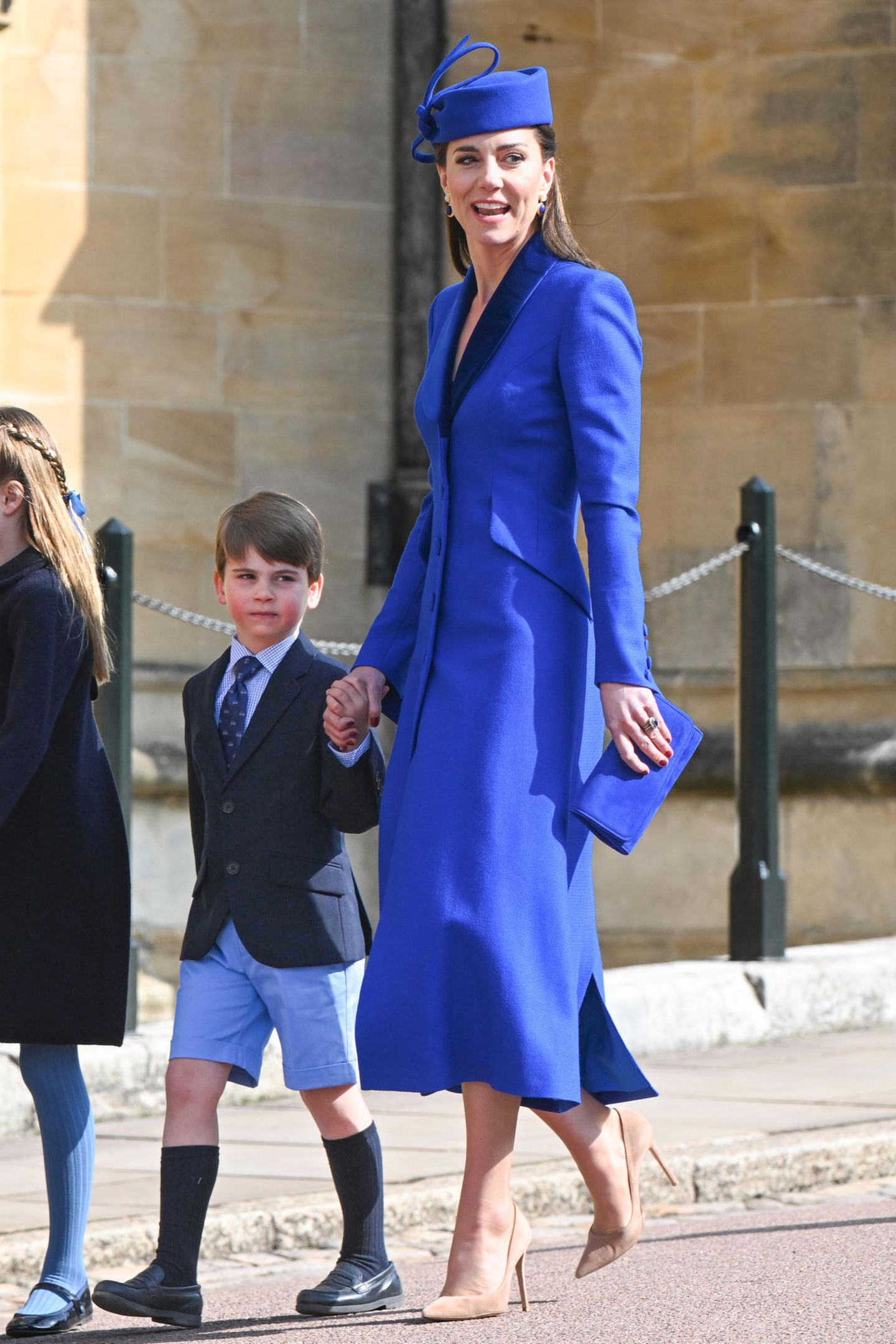 Prinzessin Kate und Prinz Louis