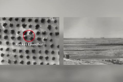 Video: Inmitten angespannter Lage in Israel: Luftstreitkräfte greifen Ziele in Syrien an