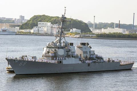 USS Milius Lenkwaffenzerstörer