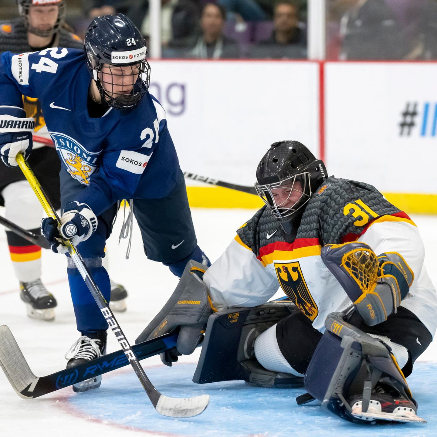 Eishockey-WM in Kanada Deutsches Frauenteam besiegt Frankreich STERN.de