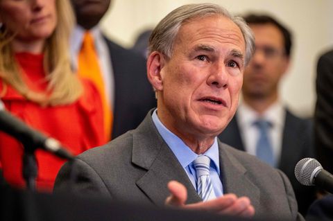 Der Gouverneur von Texas, Greg Abbott: "Zutiefst beunruhigend"