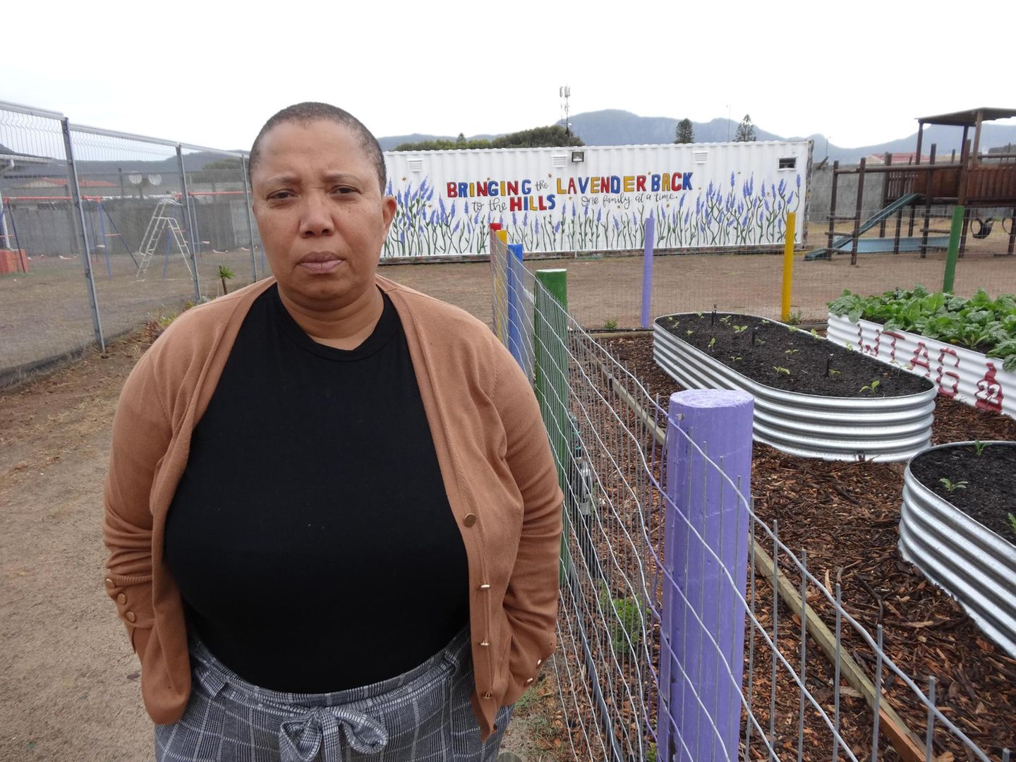 Lucinda Evans, 50, Südafrika