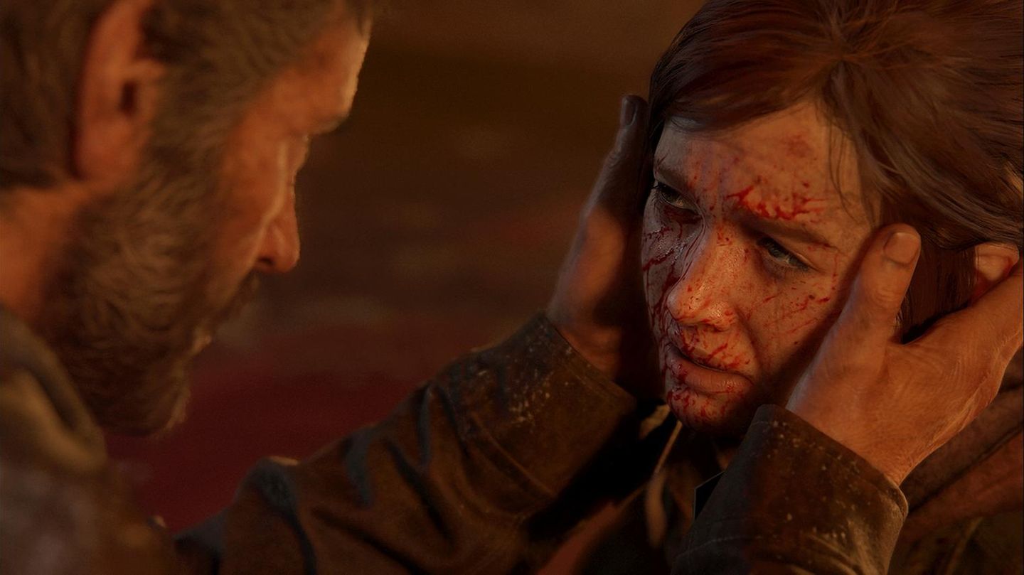Joel rettet Ellie. "The last of us" geht unter die Haut, weil es kein stupider Zombie-Shooter ist, sondern die seelische Veränderung der Protagonisten zeigt. 