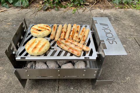 stack Grill und Feuerstelle in einem