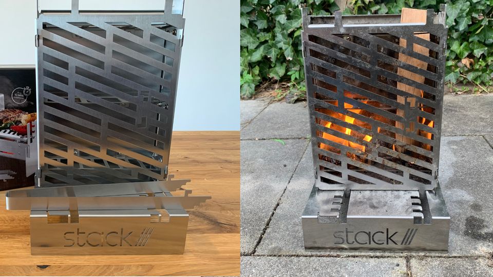 stack Feuerstelle stack Feuerstelle und Grill in einem