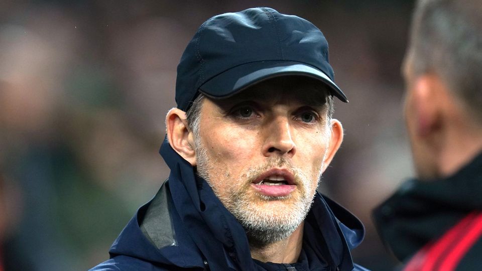 Bayern München-Manager Thomas Tuchel in Manchester Bayern München-Manager Thomas Tuchel in Manchester