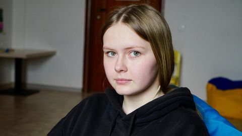 Porträt von ukrainischer Minderjähriger Jewgenija Kondratjewa