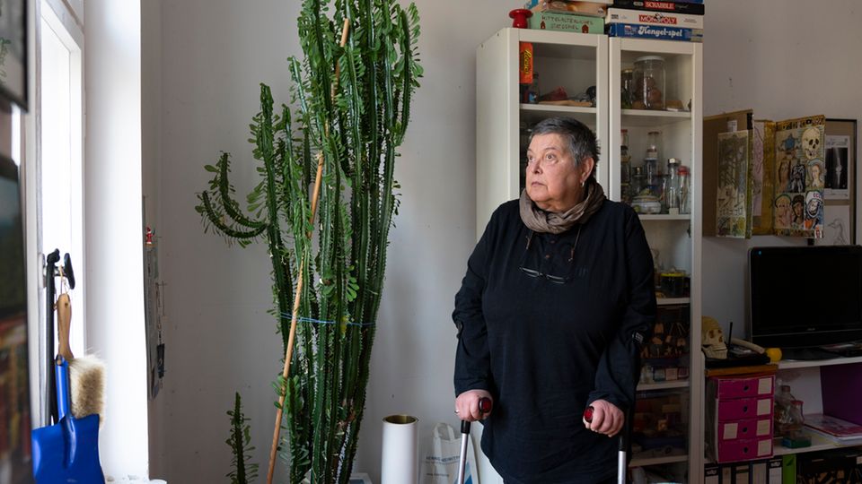 Inflation: Anita Pettera in ihrer Wohnung in Berlin 