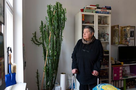 Inflation: Anita Pettera in ihrer Wohnung in Berlin 