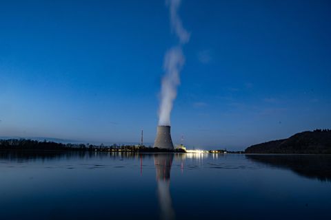 Das Atomkraftwerk Isar 2
