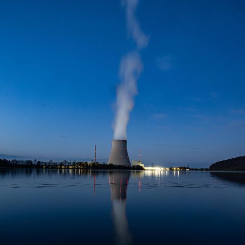 Das Atomkraftwerk Isar 2