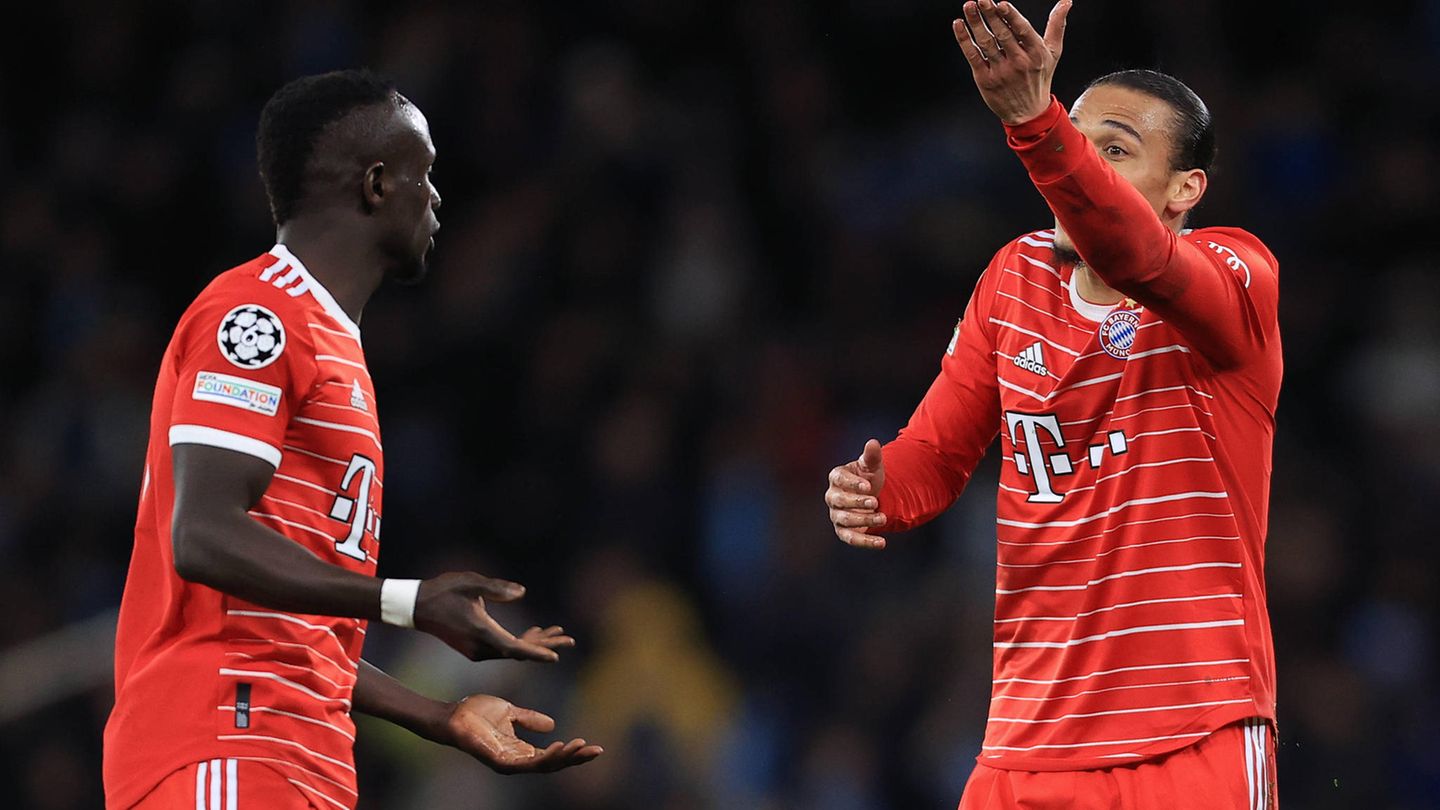 Sadio Mané und Leroy Sané
