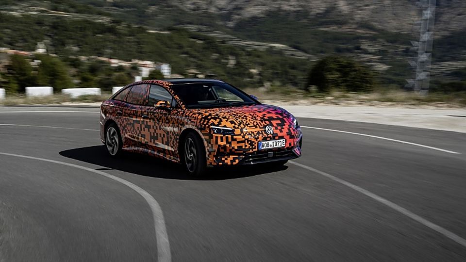 VW ID.7 Prototypenfahrt
