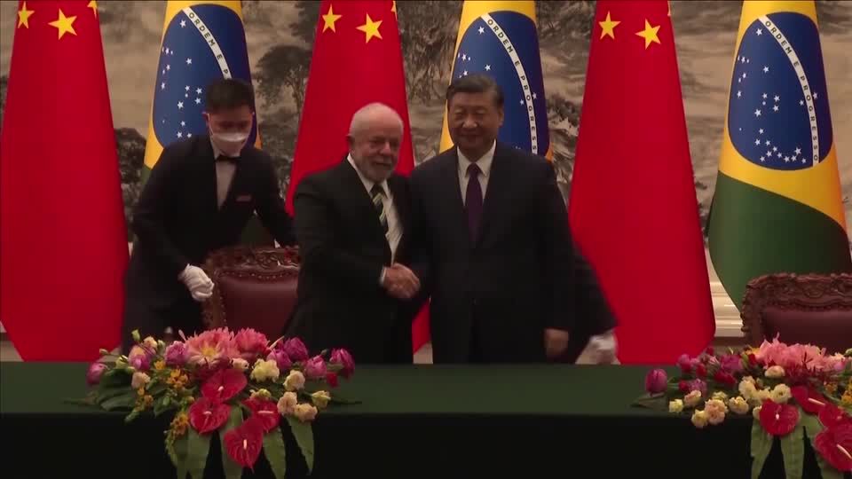 Video: Xi will Zusammenarbeit zwischen China und Brasilien vertiefen