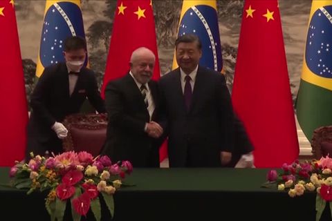 Video: Xi will Zusammenarbeit zwischen China und Brasilien vertiefen