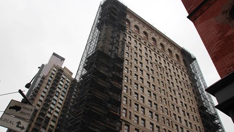 Das Flatiron Building in New York