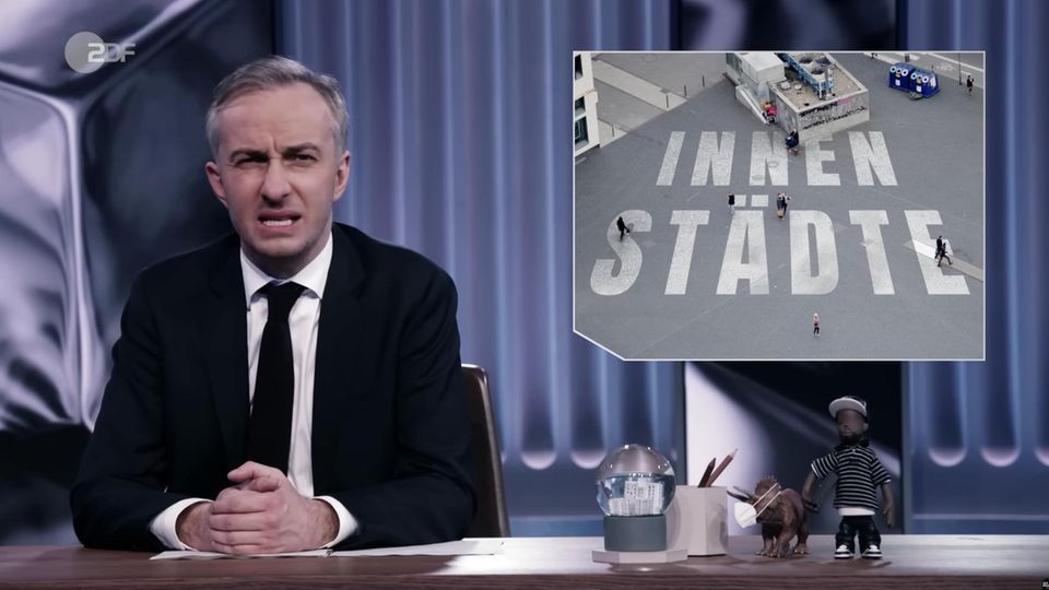 In der neuen Ausgabe des "ZDF Magazine Royale" geht Jan Böhmermann ans Herz der deutschen Städte