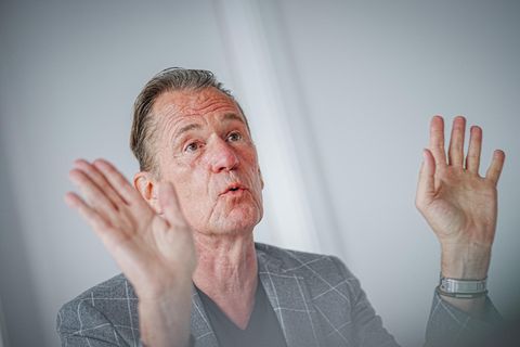 Springer-Chef Mathias Döpfner bei einem Interview
