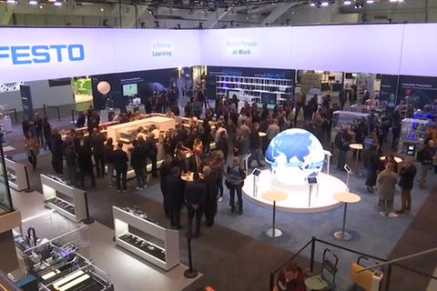 Video: Hannover Messe zeigt Lösungen für vernetzte klimaneutrale Industrie