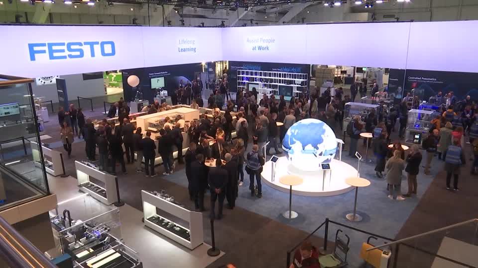 Video: Hannover Messe zeigt Lösungen für vernetzte klimaneutrale Industrie