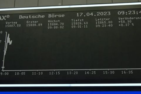 Video: Dax eröffnet fester - US-Bankbilanzen bereits im Blick