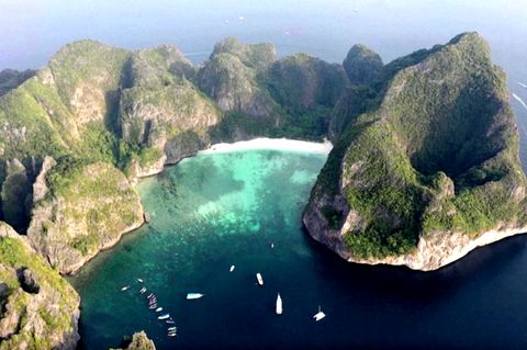 Weltberühmt durch Leonardo di Caprios "The Beach": Maya Bay leidet unter Touristenrückkehr