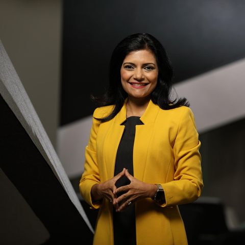 Portrait der Chefin von SAP Sindhu Gangadharan