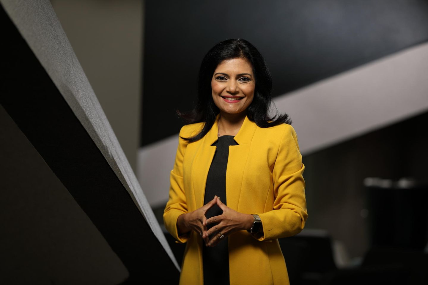 Sindhu Gangadharan Portrait Portrait der Chefin von SAP Sindhu Gangadharan