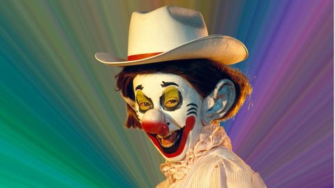 Cindy Sherman als Clown