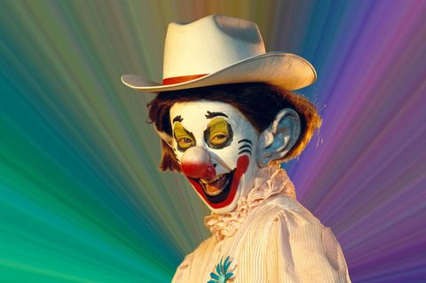 Cindy Sherman als Clown