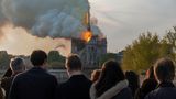 Notre-Dame in Flammen: Am 15. April 2019 entzündete sich das Feuer im Dachstuhl