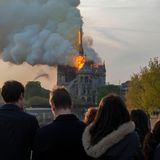 Notre-Dame in Flammen: Am 15. April 2019 entzündete sich das Feuer im Dachstuhl