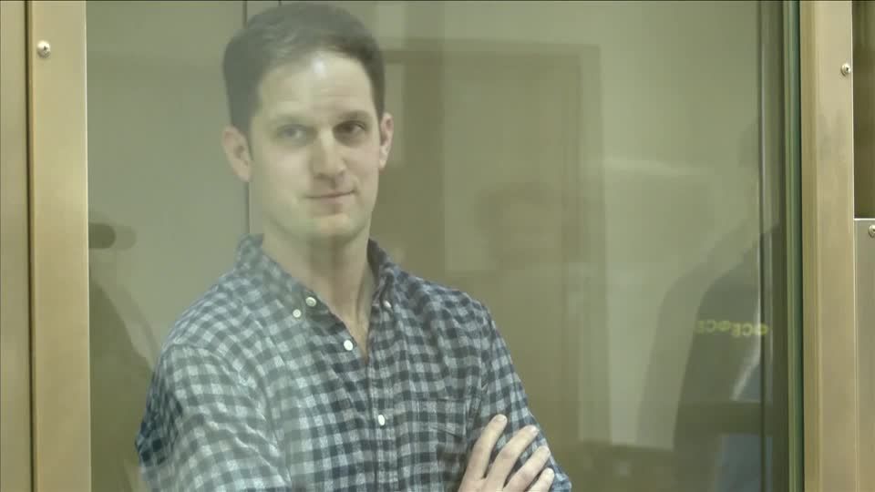 Video: Spionage-Vorwurf: US-Reporter Evan Gershkovich bleibt in Haft