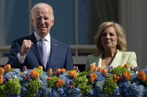US-Präsident Joe Biden und seine Ehefrau Jill